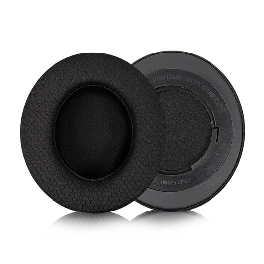 2 PCS Headset Sponge Case For Razer BlackShark V2/V2X/V2SE, Colour: Ellipse(Black Net Black Bottom) - Earmuff & Pad by buy2fix | Online Shopping UK | buy2fix