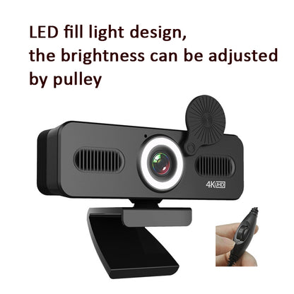 C360 1080P Network High-Definition Computer Camera Drive-Free Beautifying Light Camera with Omnidirectional Microphone, Cable Length: 1.8m by buy2fix