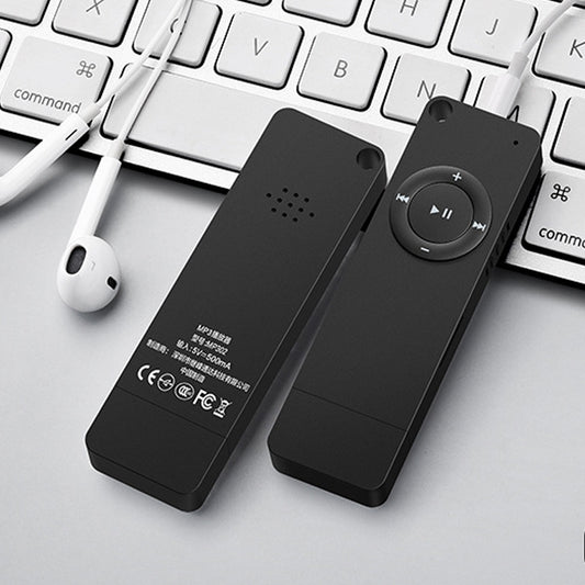 XT02 U Disk Style MP3 Music Player, Memory Capacity: Bluetooth Set(Black) - MP3 Player by buy2fix | Online Shopping UK | buy2fix