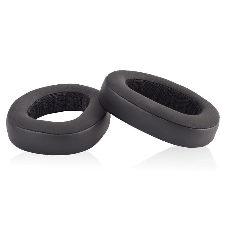 2 PCS Headset Sponge Cover Earmuffs For Sennheiser GSP600 / GSP670 / GSP500 / GSP550 / GSA60(Black) - Earmuff & Pad by buy2fix | Online Shopping UK | buy2fix