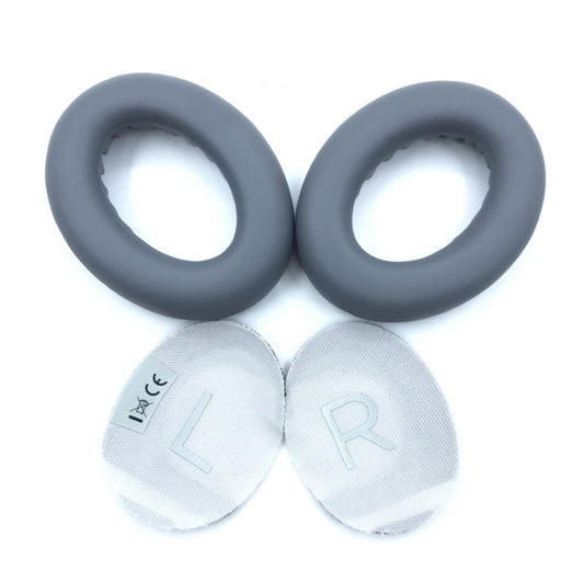 2 PCS Headest Sponge Cover Earmuffs with Cushion For BOSE NC700(Dark Grey) - Earmuff & Pad by buy2fix | Online Shopping UK | buy2fix