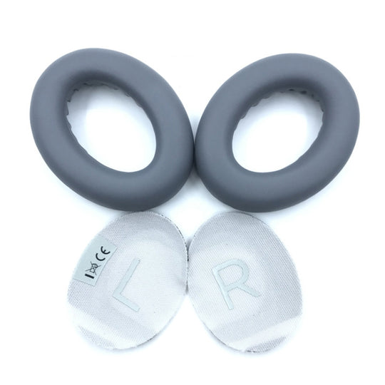 2 PCS Headest Sponge Cover Earmuffs with Cushion For BOSE NC700(Dark Grey)