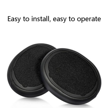 2 PCS Headphones Sponge Cover For Skullcandy Crusher 3.0 Wireless(Black) - Earmuff & Pad by buy2fix | Online Shopping UK | buy2fix