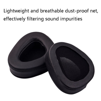 1 Pairs Headphone Sponge Leather Earmuffs For Skullcandy Aviator 2(Brown) - Earmuff & Pad by buy2fix | Online Shopping UK | buy2fix