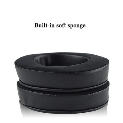 2 PCS Ice Feeling Gel Earmuffs Sponge Sleeve Earmuffs Are Suitable for Razer Meng Cat Pink Crystal Edition Beihai Giant Monster V2 RGB Symphony Headphones(Black) - Earmuff & Pad by buy2fix | Online Shopping UK | buy2fix
