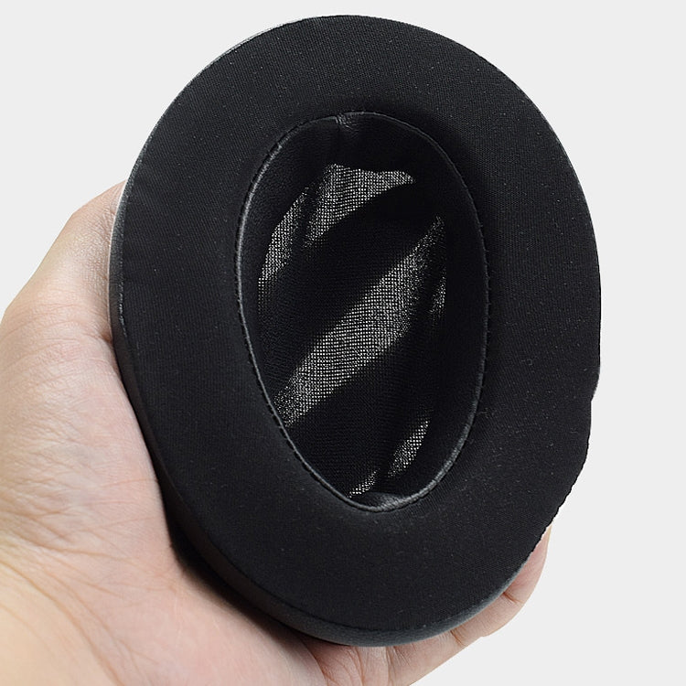 2 PCS Ice Feeling Gel Earmuffs Sponge Sleeve Earmuffs Are Suitable for Razer Meng Cat Pink Crystal Edition Beihai Giant Monster V2 RGB Symphony Headphones(Black) - Earmuff & Pad by buy2fix | Online Shopping UK | buy2fix