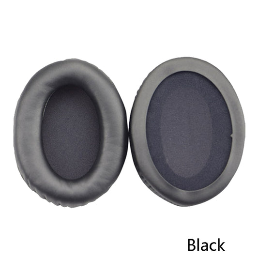 2 PCS Headset Sponge Cover Ear Pad Leather Case For Kingston Cloud Silver II, Colour: Black - Earmuff & Pad by buy2fix | Online Shopping UK | buy2fix