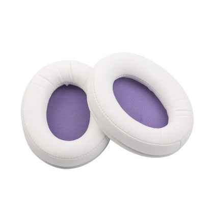 2 PCS Headset Sponge Cover Ear Pad Leather Case For Kingston Cloud Silver II, Colour: White Splicing - Earmuff & Pad by buy2fix | Online Shopping UK | buy2fix
