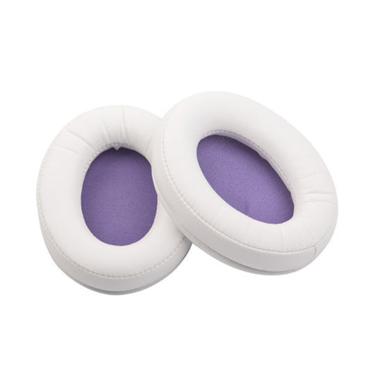 2 PCS Headset Sponge Cover Ear Pad Leather Case For Kingston Cloud Silver II, Colour: White Splicing - Earmuff & Pad by buy2fix | Online Shopping UK | buy2fix
