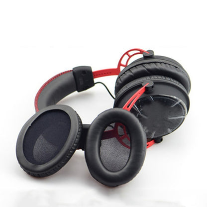 2 PCS Headset Sponge Cover Ear Pad Leather Case For Kingston Cloud Silver II, Colour: Grid - Earmuff & Pad by buy2fix | Online Shopping UK | buy2fix