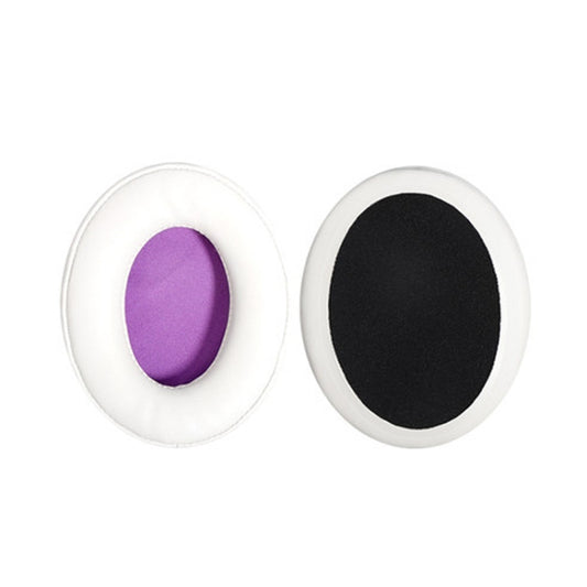 2 PCS Headset Sponge Cover Ear Pad Leather Case For Kingston Cloud Silver II, Colour: Lambskin White - Earmuff & Pad by buy2fix | Online Shopping UK | buy2fix