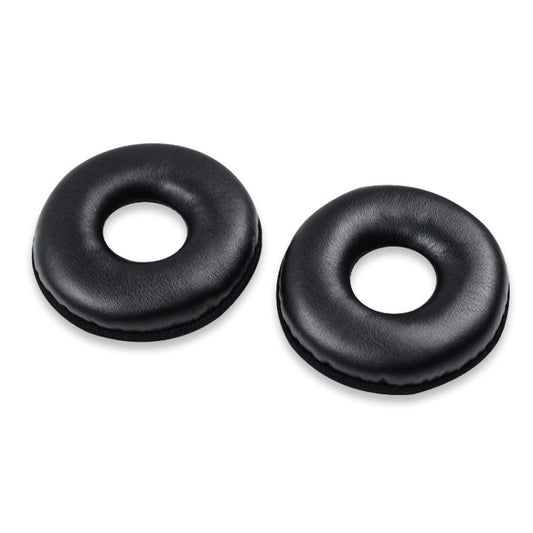 2 PCS Headset Sponge Cover Earmuffs For Logitech H390(Black) - Earmuff & Pad by buy2fix | Online Shopping UK | buy2fix