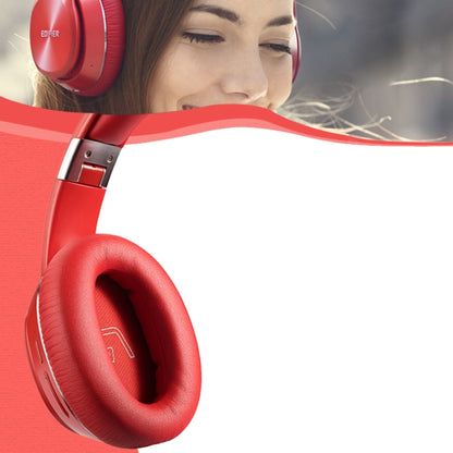1 Pair Protein Skin Leather Headest Sponge Earmuffs For Edifier W820BT / W808BT / K815 / K815PG1 / H840 / K800 / K830(Gray) - Earmuff & Pad by buy2fix | Online Shopping UK | buy2fix