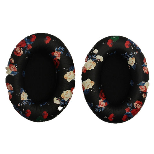 2 PCS Headset Sponge Cover For BOSE QC15 / QC3 / QC2 / QC25 / AE2 / AE2i(Print Color + Black) - Earmuff & Pad by buy2fix | Online Shopping UK | buy2fix