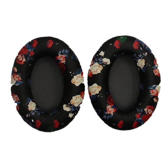 2 PCS Headset Sponge Cover For BOSE QC15 / QC3 / QC2 / QC25 / AE2 / AE2i(Print Color + Gray) - Earmuff & Pad by buy2fix | Online Shopping UK | buy2fix