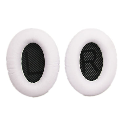 2 PCS Headset Sponge Cover For BOSE QC15 / QC3 / QC2 / QC25 / AE2 / AE2i(White  + Black LR) - Earmuff & Pad by buy2fix | Online Shopping UK | buy2fix