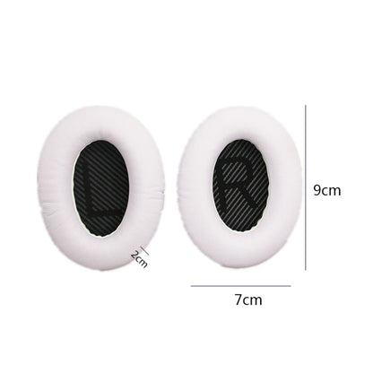 2 PCS Headset Sponge Cover For BOSE QC15 / QC3 / QC2 / QC25 / AE2 / AE2i(Black + Black) - Earmuff & Pad by buy2fix | Online Shopping UK | buy2fix