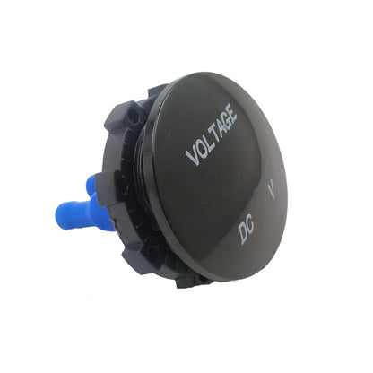 DC12-24V Automotive Battery DC Digital Display Voltage Meter Modified Measuring Instrument(Orange Light) - Clocks & Car Meters by buy2fix | Online Shopping UK | buy2fix