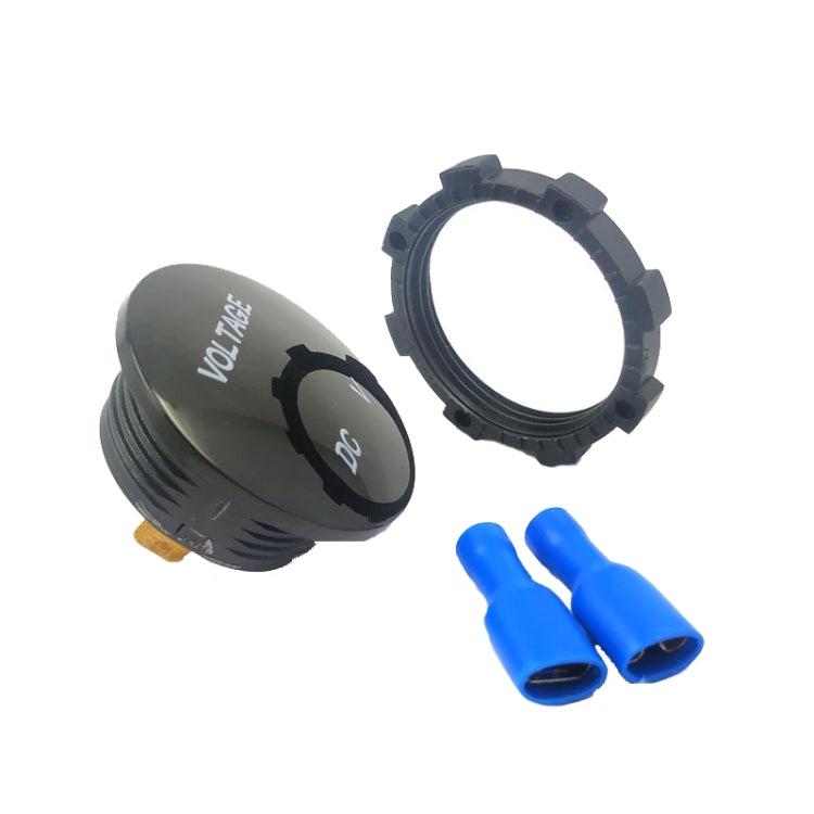 DC12-24V Automotive Battery DC Digital Display Voltage Meter Modified Measuring Instrument(Red Light) - Clocks & Car Meters by buy2fix | Online Shopping UK | buy2fix