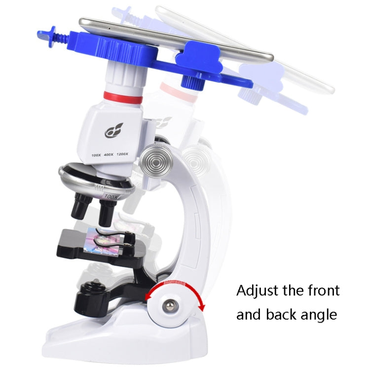 Students Scientific Experimental Equipment Biological Microscope, Style: C2156 With Phone Holder - Digital Microscope by buy2fix | Online Shopping UK | buy2fix