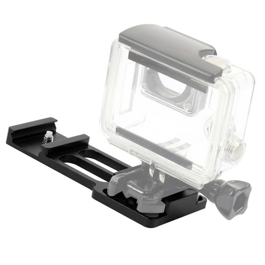 20mm Rail Side Mount for GoPro Hero11 Black / HERO10 Black /9 Black /8 Black /7 /6 /5 /5 Session /4 Session /4 /3+ /3 /2 /1, DJI Osmo Action and Other Action Cameras, Hunting Shot(Black) - Connection Mount by buy2fix | Online Shopping UK | buy2fix
