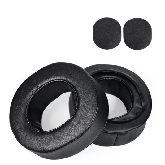 2 PCS Earmuffs Sponge Cover For Sony MDR-DS7500 / RF7500, Style: Thickened Protein Skin With Cotton Pads - Earmuff & Pad by buy2fix | Online Shopping UK | buy2fix