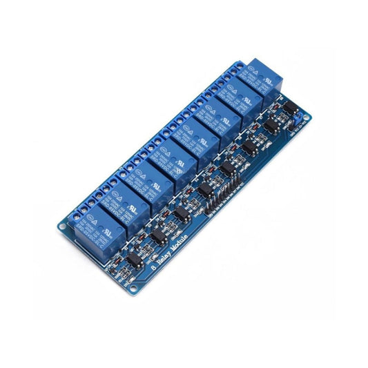 HW-281A DC 5V 8-Channel Relay Expansion Board Module Control Panel with Indicator PLC Relay - Other Accessories by buy2fix | Online Shopping UK | buy2fix