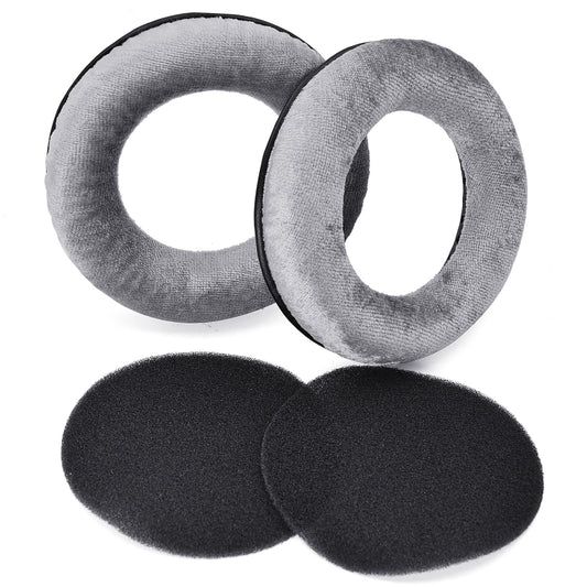 2 PCS Earmuffs Cover For Beyerdynamic DT990 / DT880 / DT770 Pro(Gray) - Earmuff & Pad by buy2fix | Online Shopping UK | buy2fix
