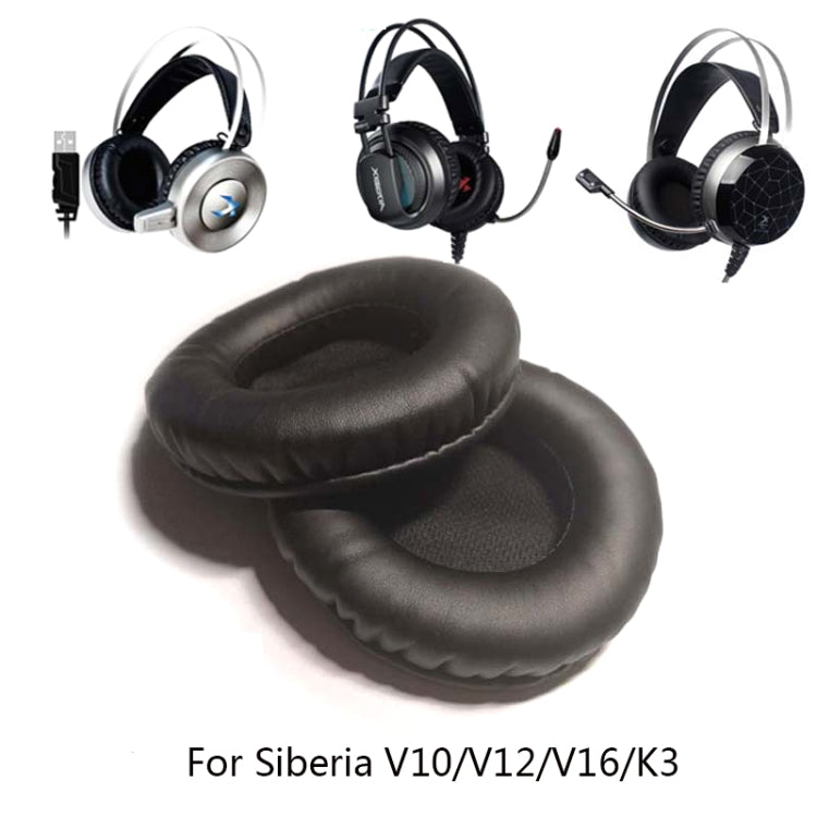 3 Pairs Headset Sponge Cover For XIBERIA V10 / V12 / V16 / K3(Black) - Earmuff & Pad by buy2fix | Online Shopping UK | buy2fix