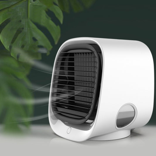 Desktop Cooling Fan USB Portable Office Cold Air Conditioning Fan, Colour: M201 Sky White - Electric Fans by buy2fix | Online Shopping UK | buy2fix