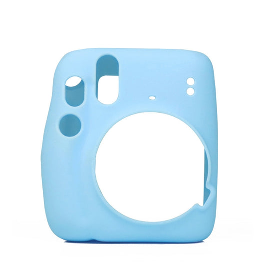 Camera Jelly Color Silicone Protective Cover For Fujifilm Instax mini 11(Blue) by buy2fix