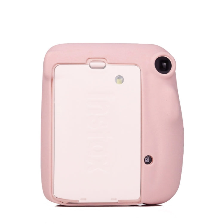 Camera Jelly Color Silicone Protective Cover For Fujifilm Instax mini 11(Pink) by buy2fix