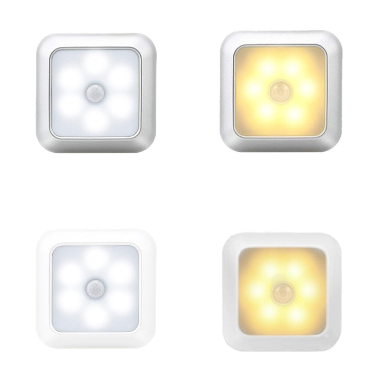 1143 Human Body Sensation Night Light Smart Home Sensing Lights, Light color: White Shell White Light - Sensor LED Lights by buy2fix | Online Shopping UK | buy2fix