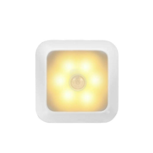 1143 Human Body Sensation Night Light Smart Home Sensing Lights, Light color: White Shell Warm Light - Sensor LED Lights by buy2fix | Online Shopping UK | buy2fix