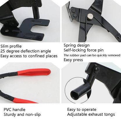 Car Exhaust Pipe Rubber Pad Removal Pliers by buy2fix