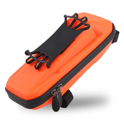 WEST BIKING YP0707263 Bicycle Outdoor Front Beam Bag EVA Hard Shell Phone Bag(Orange) by WEST BIKING