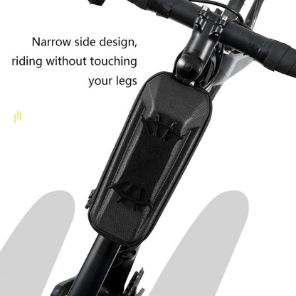 WEST BIKING YP0707263 Bicycle Outdoor Front Beam Bag EVA Hard Shell Phone Bag(Dark Green) by WEST BIKING