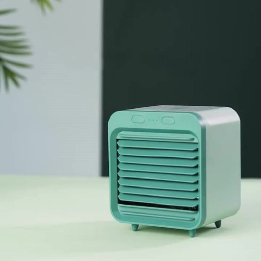 Desktop Humidification Spray USB Water-cooled Fan(Green) by buy2fix