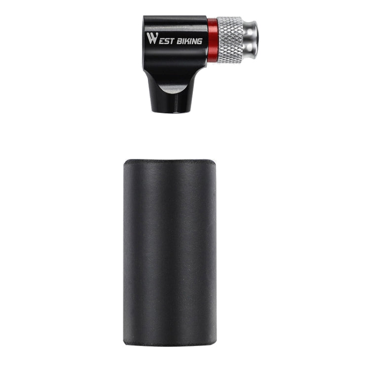 Bicycle CO2 Portable Mini Pump(Black) by WEST BIKING