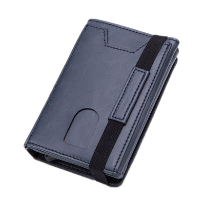 RFID Anti-Theft Aluminum Alloy Card Case(Mad Horse Blue) - Antimagnetic RFID Package by buy2fix | Online Shopping UK | buy2fix