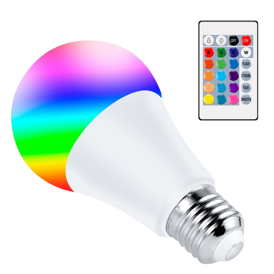 15W Smart Remote Control RGB Bulb Light 16 Color Lamp(White) - Smart Light Bulbs by buy2fix | Online Shopping UK | buy2fix