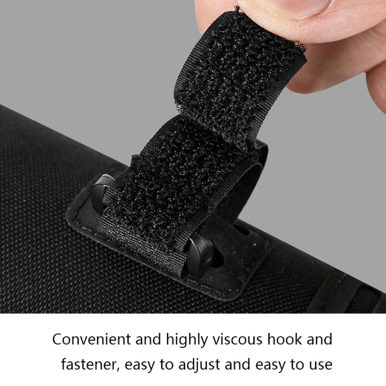 WEST BIKING YP0707247 Cycling Crossbeam Handle Drum Bag(Black) by WEST BIKING