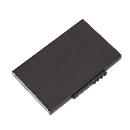 RFID Anti-Theft And Anti-Magnetic Aluminum Alloy Credit Card Case(Black) - Antimagnetic RFID Package by buy2fix | Online Shopping UK | buy2fix