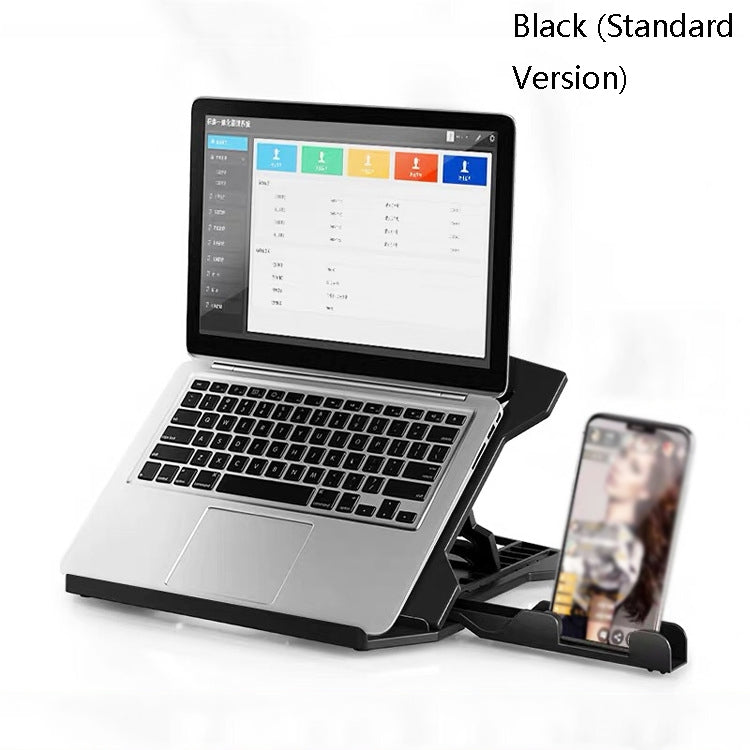 N31 Portable Laptop Bracket Liftable Computer Support Base, Colour: Black (Standard Version) - Laptop Stand by buy2fix | Online Shopping UK | buy2fix