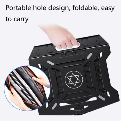 N31 Portable Laptop Bracket Liftable Computer Support Base, Colour: Black (Standard Version) - Laptop Stand by buy2fix | Online Shopping UK | buy2fix