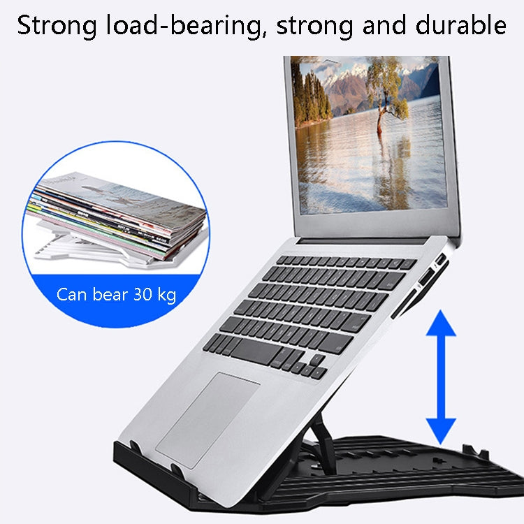 N31 Portable Laptop Bracket Liftable Computer Support Base, Colour: Black (Standard Version) - Laptop Stand by buy2fix | Online Shopping UK | buy2fix