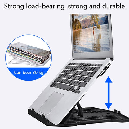 N31 Portable Laptop Bracket Liftable Computer Support Base, Colour: Black (Standard Version) - Laptop Stand by buy2fix | Online Shopping UK | buy2fix