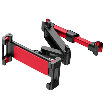 Car Seat Telescopic Bracket Car Rear Pillow Mobile Phone Bracket, Colour: 06 Upgrade Version Red by buy2fix