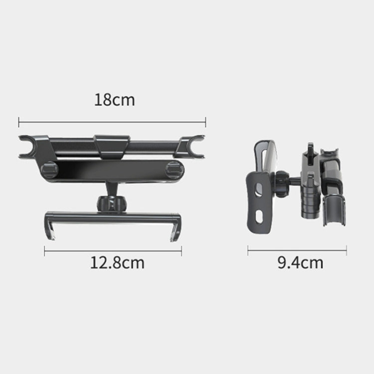 Car Seat Telescopic Bracket Car Rear Pillow Mobile Phone Bracket, Colour: 06 Upgrade Version Red by buy2fix