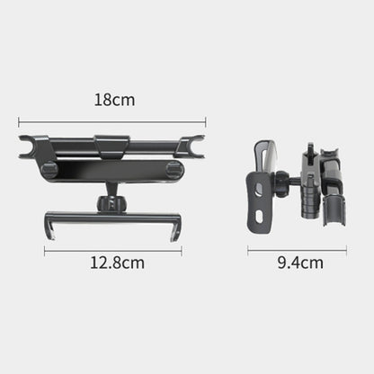Car Seat Telescopic Bracket Car Rear Pillow Mobile Phone Bracket, Colour: 06 Upgrade Version Red by buy2fix